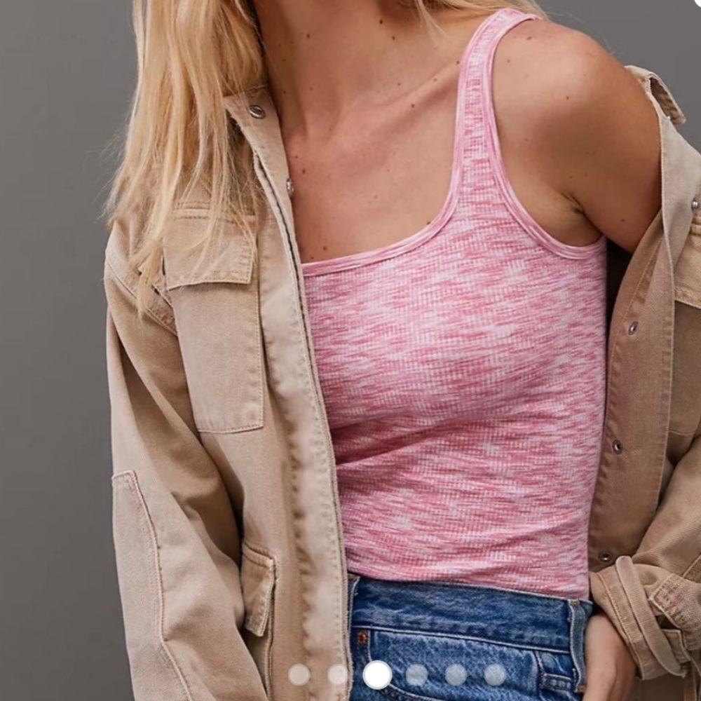 Anthropologie Letty Space dyed tank
